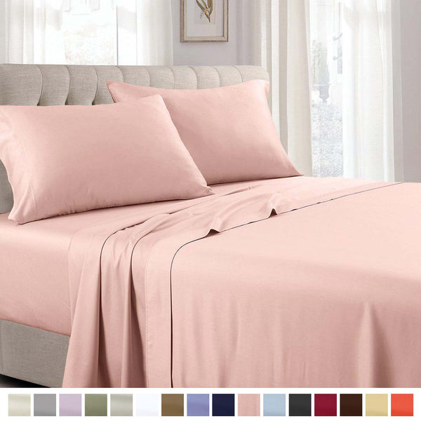 Flex Top California King adjustable Sheet Set 300 Count Solid Sateen