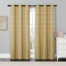 Murry Thermal Blackout Curtain Panels Jacquard Textured 76”Wx84”L(Set Of 2)-Royal Hotel Bedding-Taupe-Egyptian Linens