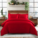 Egyptian Linens Solid Duvet Cover Set - 600 Thread Count