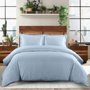 Egyptian Linens Solid Duvet Cover Set - 600 Thread Count