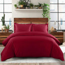 Egyptian Linens Solid Duvet Cover Set - 600 Thread Count