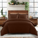 Egyptian Linens Solid Duvet Cover Set - 600 Thread Count