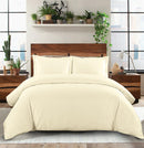 Egyptian Linens Solid Duvet Cover Set - 600 Thread Count
