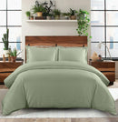Egyptian Linens Solid Duvet Cover Set - 600 Thread Count