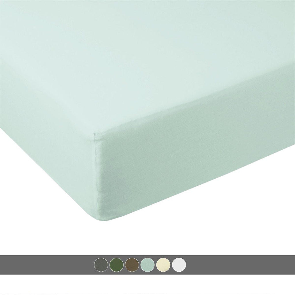 Luxury & Heavyweight Bamboo 600 Split Top King Fitted Sheet