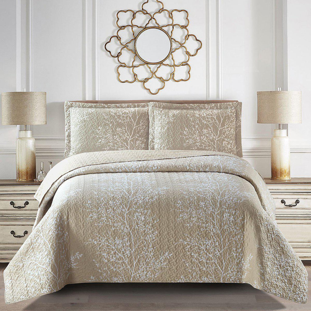 Odette Quilt Bedspread Set