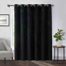 Heavyweight Wide (Width 84-Inches) Velvet Curtains Grommet Top (Single)