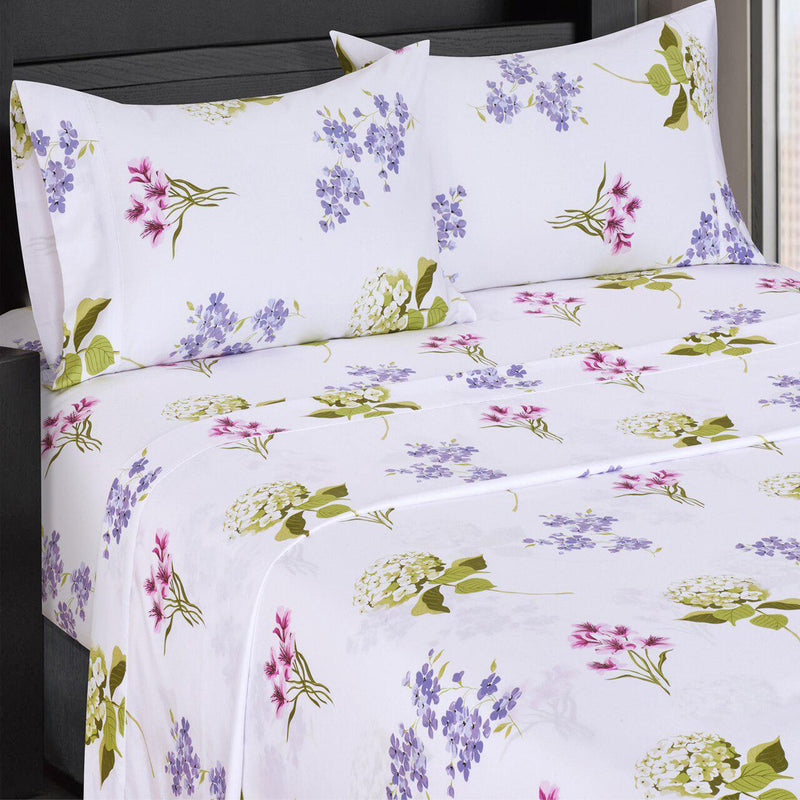 Printed Sheet Set - 300 Thread Count-Royal Tradition-Twin XL-Blossom-Egyptian Linens