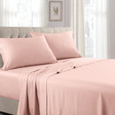 Soft Cotton Sateen Sheet Set - Extra Deep Fitted (22 inches)