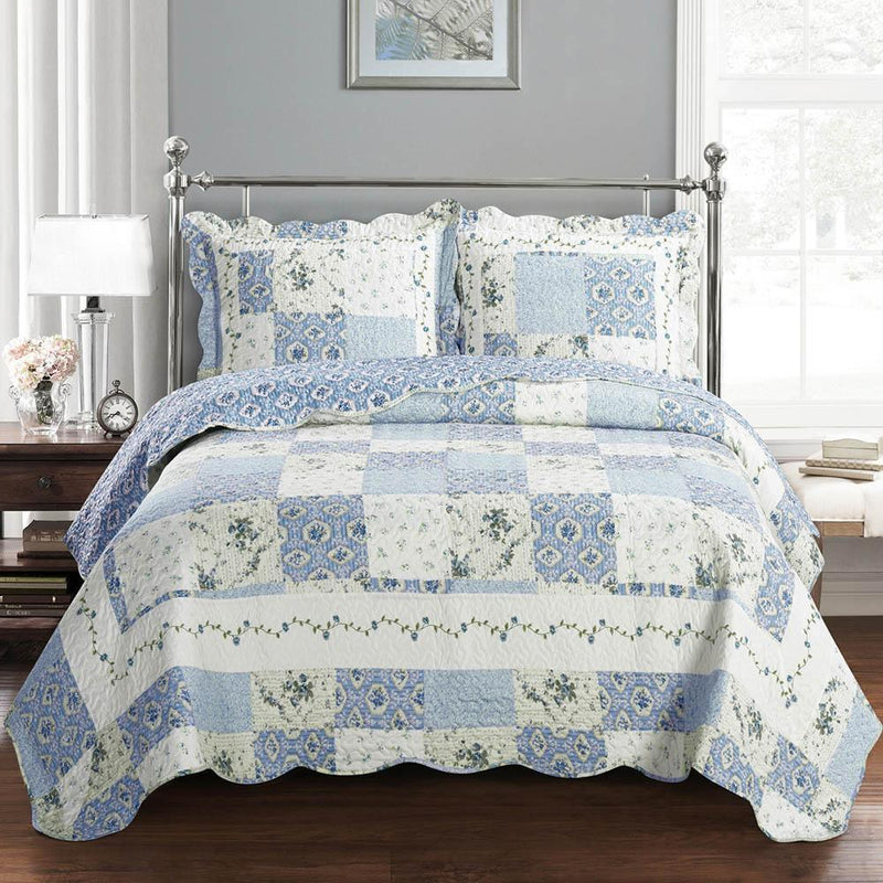 Brea Oversize Quilt Set-Royal Tradition-Twin/Twin XL-Egyptian Linens