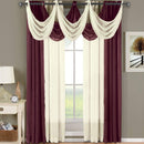 Abri Grommet Crushed Sheer Window Treatment (Single)-Royal Tradition-Egyptian Linens