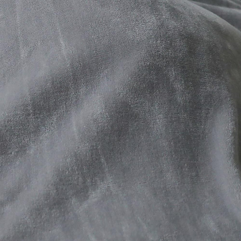 Abripedic Gray Weighted Blanket Breathable Cotton with Removable Velvet Cover Included-Abripedic-Egyptian Linens
