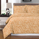 Duvet Cover Set - Ema-Royal Tradition-Full/Queen-Beige/White-Egyptian Linens