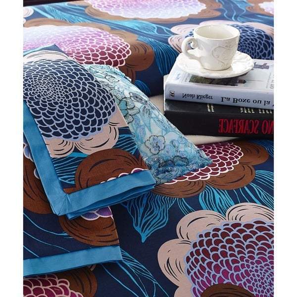 Fantasy 7 Piece Cotton Duvet Cover Set-Royal Tradition-Egyptian Linens