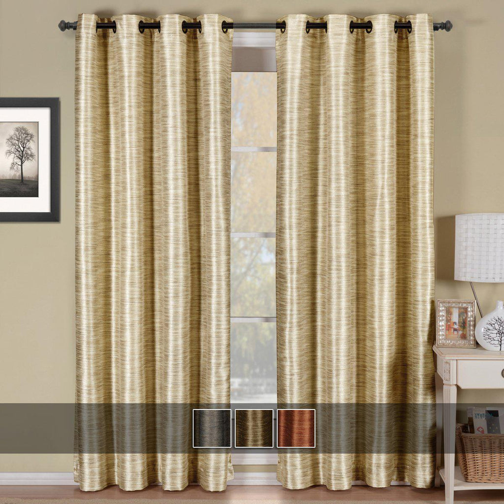 Geneva Lined Energy Saving Out Grommet Curtain Panel Single