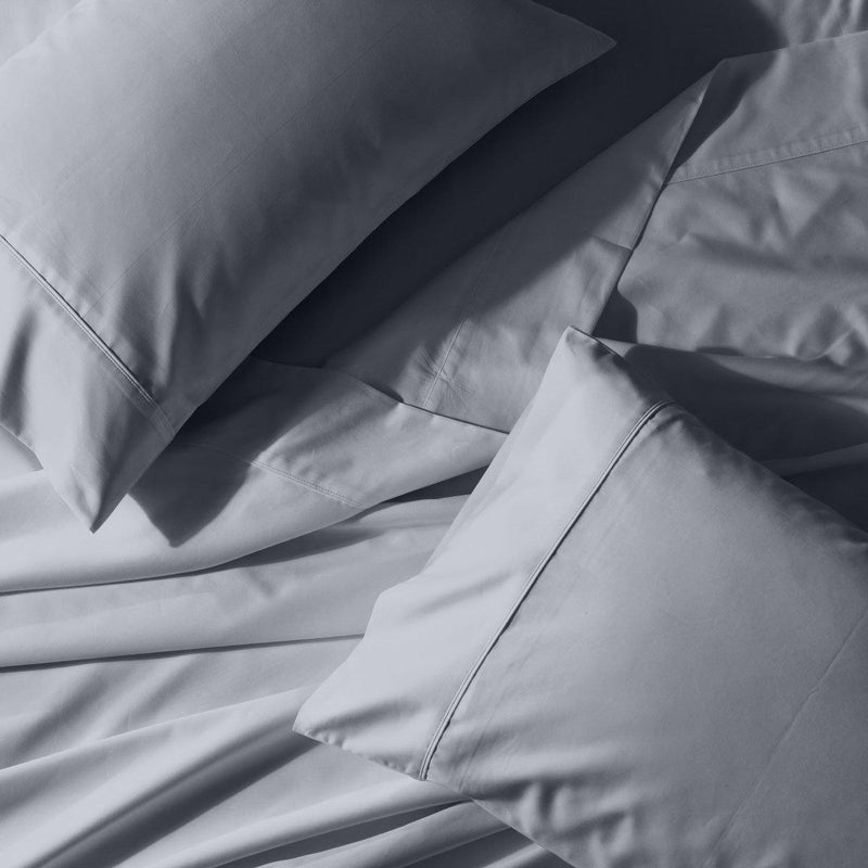 Royal Tradition 650 Thread Count Solid Sheet Set – Soft Cotton Blend With 22" Super Deep Pocket