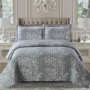 Odette Grey Quilt - Bedspread Set