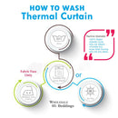 Green Meridian Room-Darkening Thermal Insulated Curtain Pair (Set of 2 Panels)-Royal Tradition-Egyptian Linens