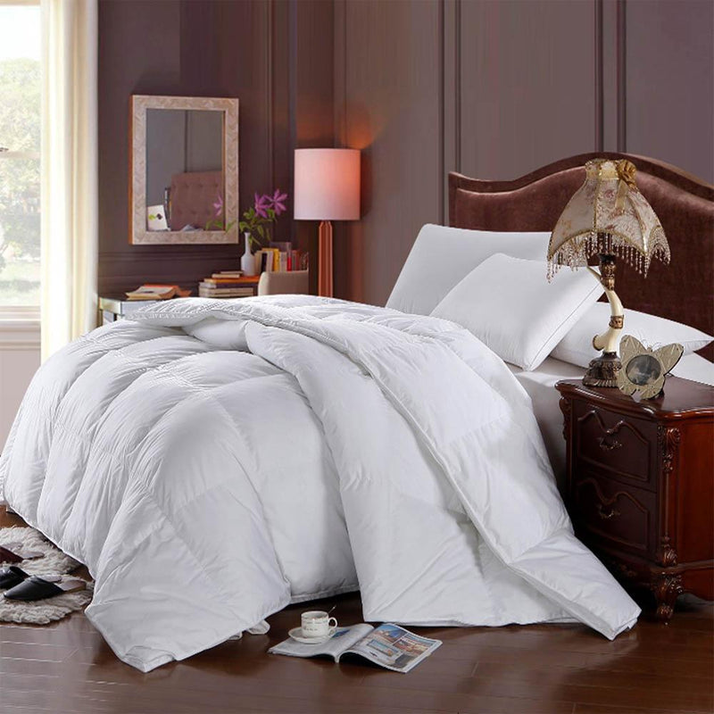 All Seasons Down Comforter Sale - Twin XL, Full/Queen & Oversized King  (Hypoallergenic)