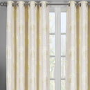 Lafayette Modern Abstract Jacquard Curtain Panels With Grommets ( Set of 2 Panels )-Royal Tradition-Egyptian Linens