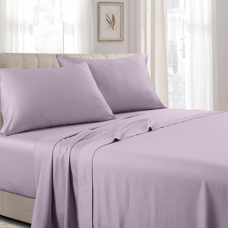 Split Adjustable Dual King Sheets - Solid 300 Thread count
