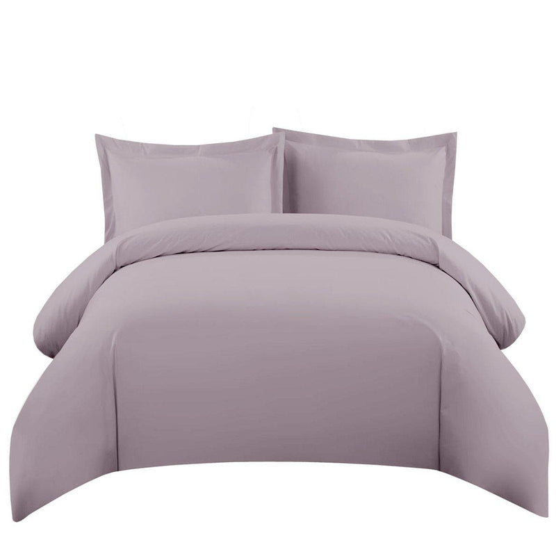 Duvet Cover Set 550 Thread Count-Royal Tradition-King/Calking-Lilac-Egyptian Linens