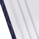 Pair Hilton Blackout Curtains Jacquard Thermal Insulated Set of 2 Panels-Royal Tradition-Egyptian Linens