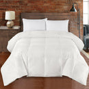 Heavy Winter Fill Silk Goose Down Comforter-Egyptian Linens-Full/Queen-Egyptian Linens
