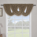 Soho Waterfall Decorative Trim Window Valance 57”wx 37”L (Single)-Royal Tradition-Egyptian Linens