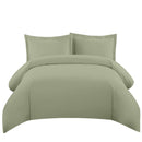 Duvet Cover Set 550 Thread Count-Royal Tradition-Twin/Twin XL-Sage-Egyptian Linens