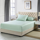 Flex King Fitted Sheet Only - Eucalyptus 600 Thread Count-Abripedic-Sea-Egyptian Linens