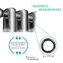 Soho Thermal Blackout Grommet Top Curtain Panels (Single)-Royal Tradition-Egyptian Linens