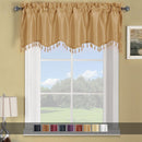 Soho Straight Valance 70"Wx17"L (Single)-Royal Tradition-Egyptian Linens