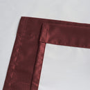 Soho Triple-Pass Thermal Insulated Blackout Curtain Top Grommet - Tie Up Shade for Small Window ( 42" W X 63" L)-Royal Tradition-Egyptian Linens