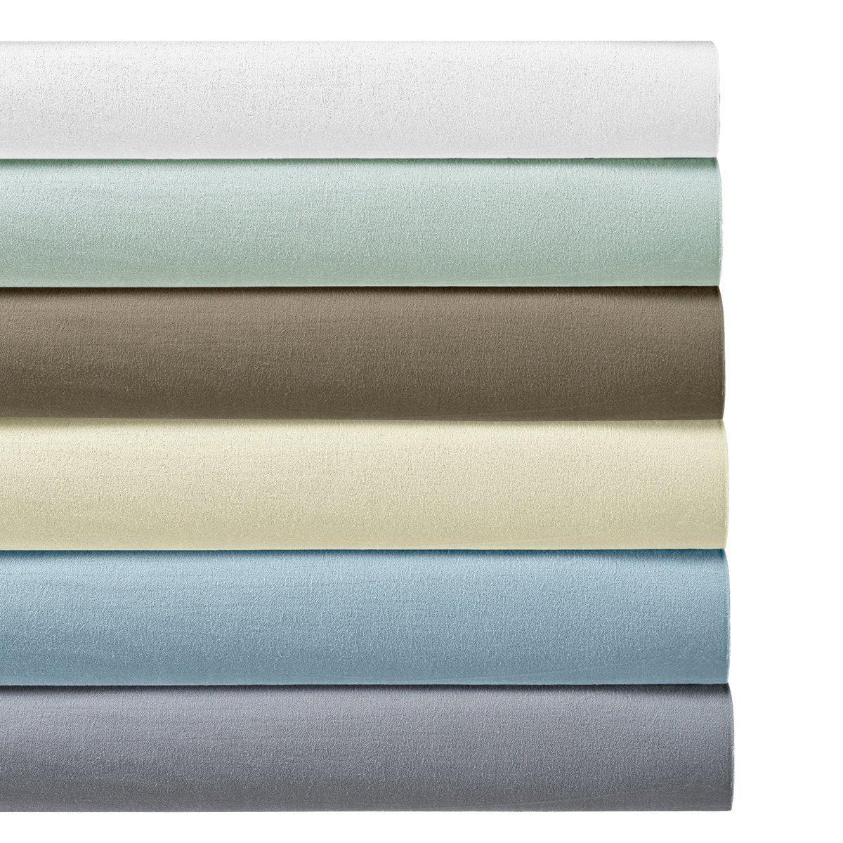 Flannel Split King Bed Sheets Set
