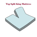 Split Top Flex-Top King Sheet Set - Solid 600 Thread Count-Royal Tradition-Egyptian Linens