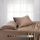 Split King Dual King Adjustable Bed Sheets Set - Bamboo Cotton (Hybrid)-Royal Tradition-Egyptian Linens
