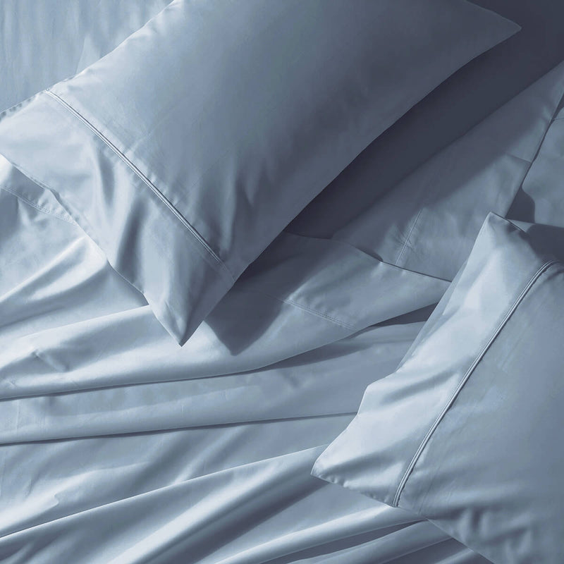 Superior Organic Cotton 300 Thread Count Percale Deep Pocket Bed Sheet Superior Organic Cotton 300 Thread Count Percale Deep Pocket Bed Sheet