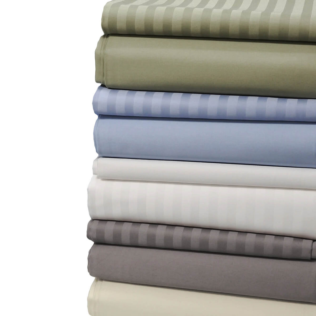 Good Weight 100% Cotton Sateen Sheet Set Deep Pockets