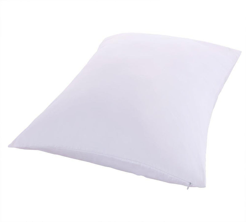 Premium Down Proof Pillow Protector 100% Cotton 400 Thread Count (Pair)-Egyptian Linens-Queen/Standard Pair-Egyptian Linens