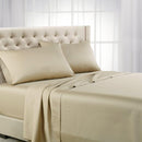 Luxurious Cooling Sheet Set - Eucalyptus 600 Tencel Lyocell-Abripedic-Twin XL-Taupe-Egyptian Linens