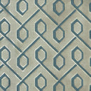 Empress Embroidered 110Wx90L Curtains With Grommet Top Jacquard Drapes (Set of 2)-Royal Hotel Bedding-Egyptian Linens