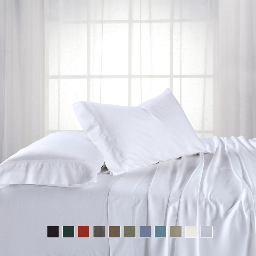 Top Split Flex King Sheet Set Bamboo Cotton