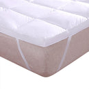 Top Split King ( Flex King ) 2 Inch Thick Mattress Topper 100% Cotton Shell-Abripedic-Egyptian Linens