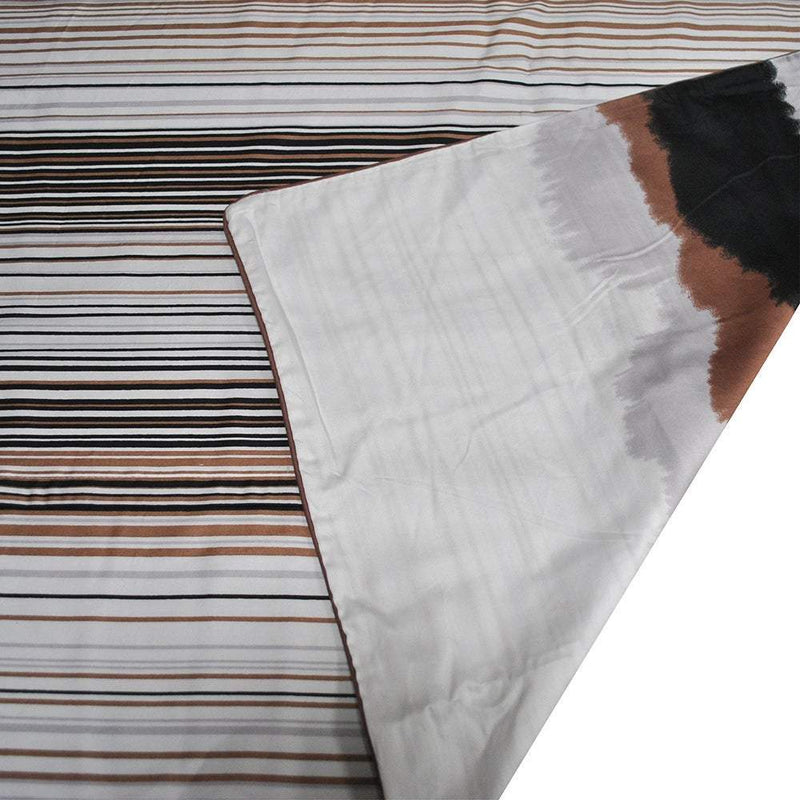 Water Color 7 Piece Cotton Duvet Cover Set-Royal Tradition-Egyptian Linens
