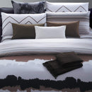 Water Color 7 Piece Cotton Duvet Cover Set-Royal Tradition-Egyptian Linens