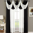 Abri Grommet Crushed Sheer Window Treatment (Single)-Royal Tradition-Egyptian Linens