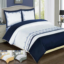 Embroidered Duvet Cover Set - Amalia-Royal Tradition-Egyptian Linens