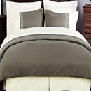 Astrid Embroidered 3-Piece Duvet Cover Sets-Royal Tradition-Full/Queen-Taupe/Beige-Egyptian Linens