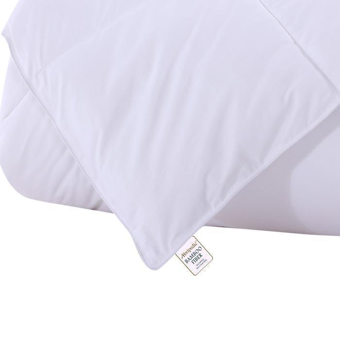 Bamboo Filled Blanket 300 Thread Count 100% Cotton Sateen White Shell-Wholesale Beddings